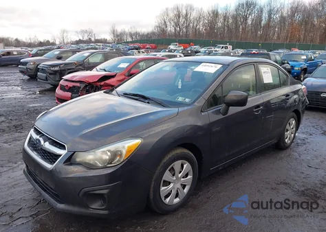 2013 Subaru Impreza 2.0I from USA, damaged, VIN JF1GJAA62DH034135